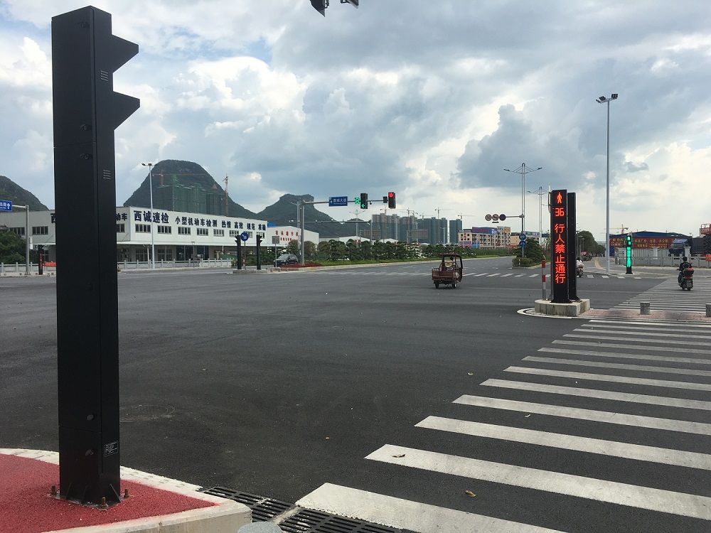 100套一体化人行灯，临桂新区泰安路西城大道南延长线提升改造